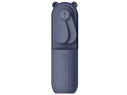 Mini Ventilador Portátil, Portátil De Lâmina Dupla, Pequeno Com B Recarregável 2 500mah