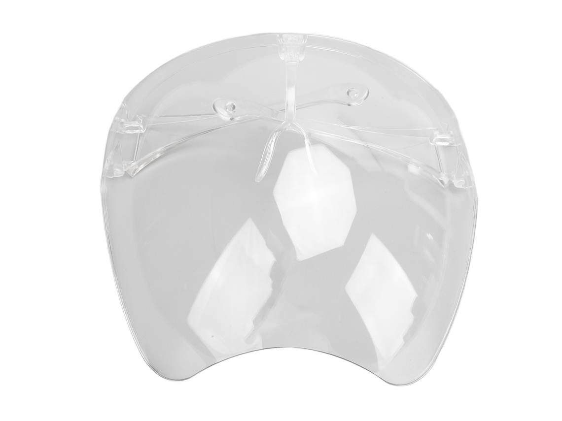 Visor Facial De Proteção Contra Poeira De Unhas Transparente Anti-embaçamento Para Salão E Casa
