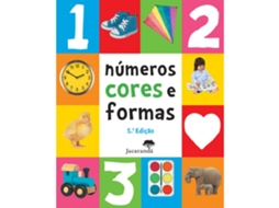 Livro 100 Primeiros - Números, Cores e Formas de Roger Priddy (Português)