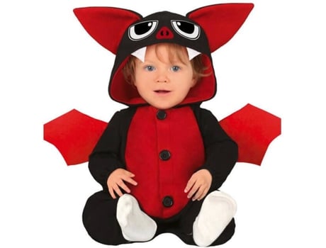 Fato de Bebé  Pijama De Morcego Vampiro (Tam: 6 a 12 meses)