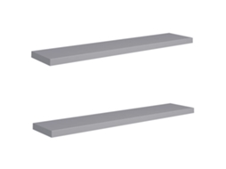 Wall Shelf, Wall Shelves Vidaxl Cinzeto Mdf (120 X 23.5 X 3.8 Cm)