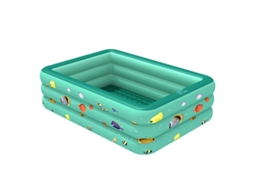 Piscina Inflável Infantil SPQMENT (mundo do Oceano Verde 180 Cm)