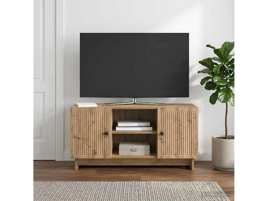 Vidaxl Gabinete Para Tv 102 X 34,5 X 50 Cm Carvalho Arttisan