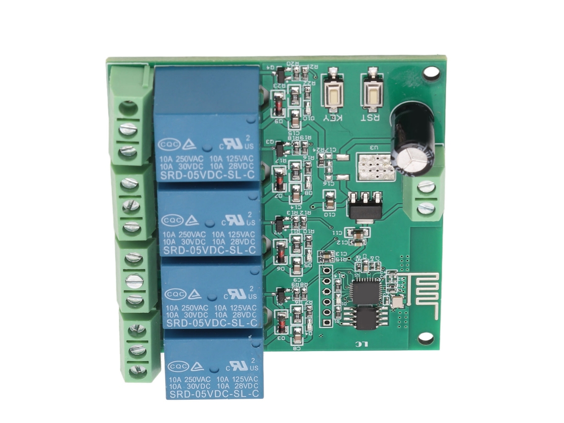 Módulo Relé 4 Canais Wifi Esp8266 Dc5v