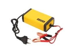 Carregador Inteligente De Baterias 12v Com Tela Lcd E Manutenção Multifuncional Para Automóveis