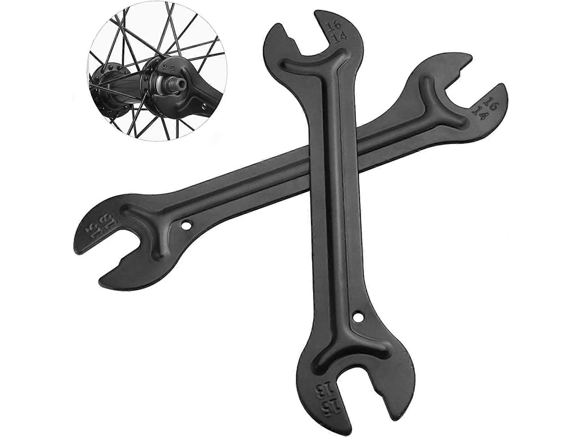 2 Peças De Chave De Cubo De Bicicleta 13/14/15/16mm Para Reparar Pedais E Cubos De Roda