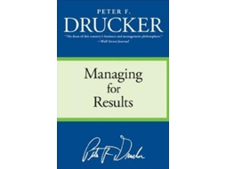Livro managing for results de Peter F Drucker (Inglês)