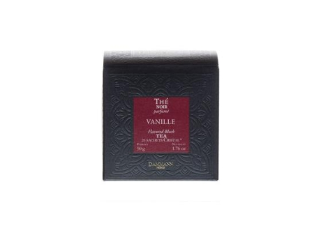 CHÁ Preto em Bolsas Vanille 25UN