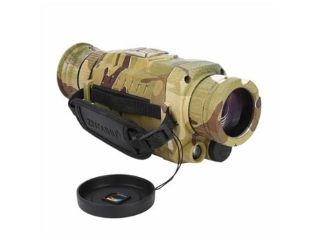 Monóculo de visão noturna infravermelho, telescópio monocular digital HD 5x35, camuflagem Chennnls 100×240.