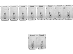 Conjunto De 10 Fechos De Porta Em Aço Inoxidável Para Sistema De Travamento