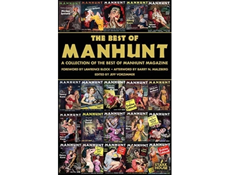 Livro The Best of Manhunt de Lawrence Block (Inglês)