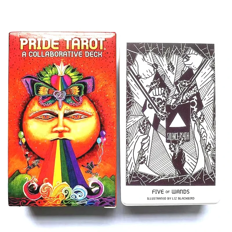 Guia Em Pdf Do Jogo De Tabuleiro Pride Tarot Card Guide, Versão Em Inglês