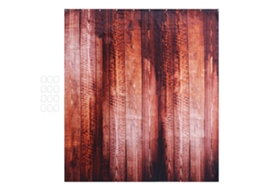 Cortina de chuveiro impermeável com ganchos pongê, poliéster (150x180cm)