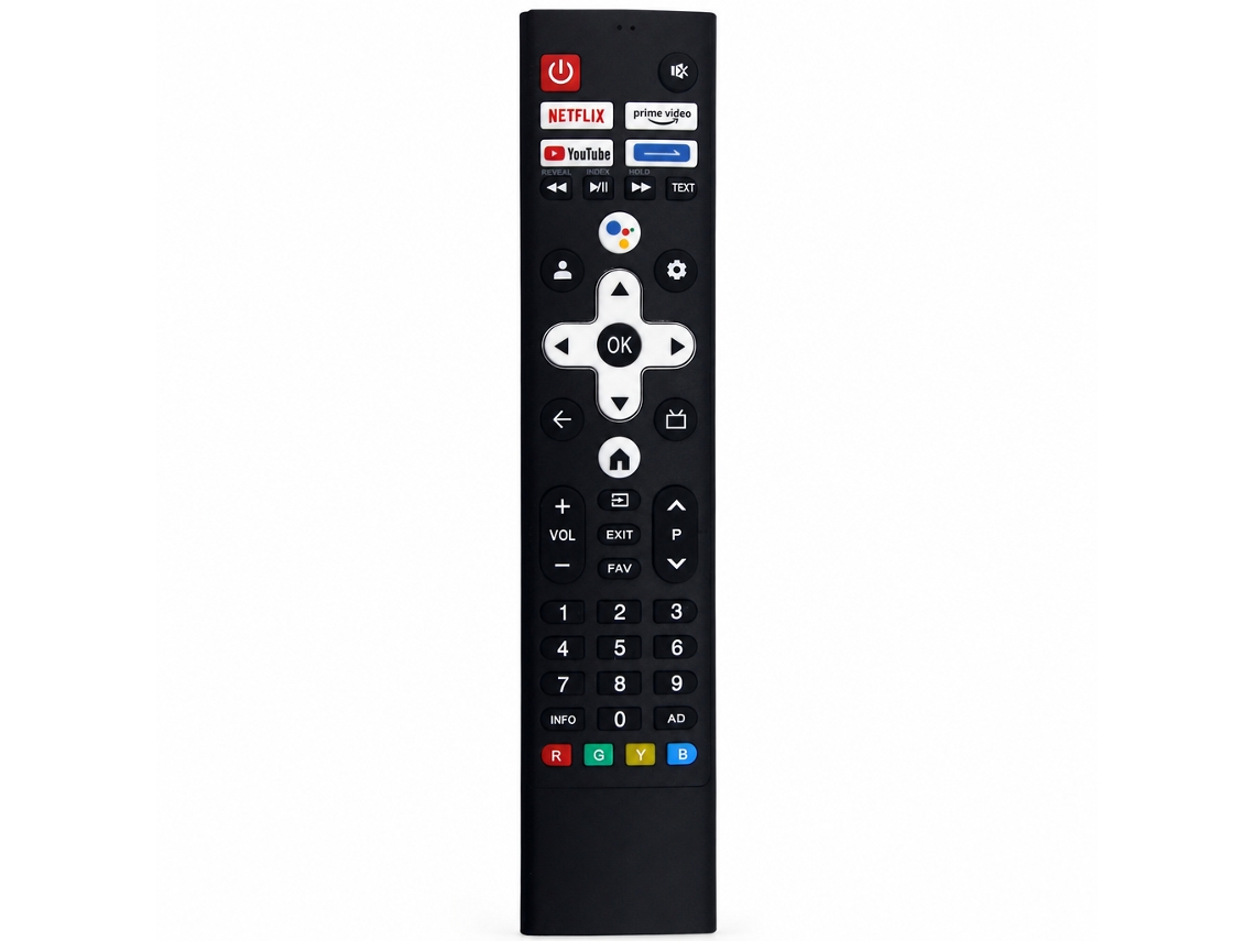 Comando À Distância Por Voz Bluetooth Para Tv Coocaa Skyworth, Compatível Hs-7a05h-00 N030107-001475-001, Preto