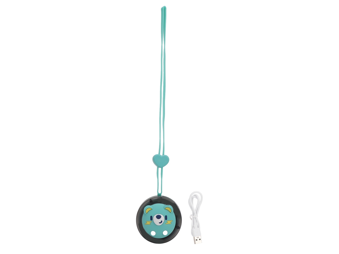 Ventilador Colar Sem Lâmina Usb Recarregável Portátil