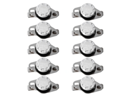 Interruptor Térmico De Controle Nc 95℃ Resposta Rápida Alta Precisão 10a 10pcs