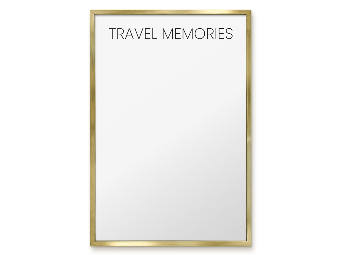 Magnetic Board Travel Memories For The Living Room Espelharte (40x60 Cm)