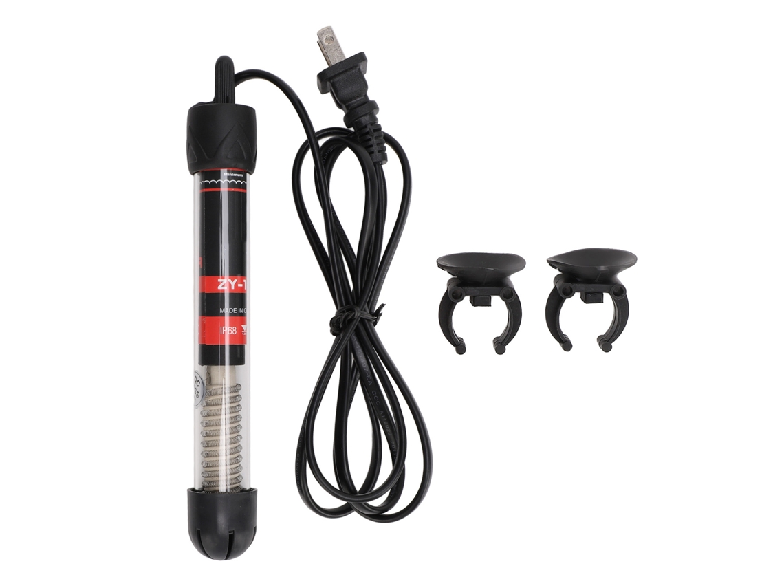 Mali aquecedor Submersível para Aquário com Termostato Automático Vidro para Peixes e Salgada