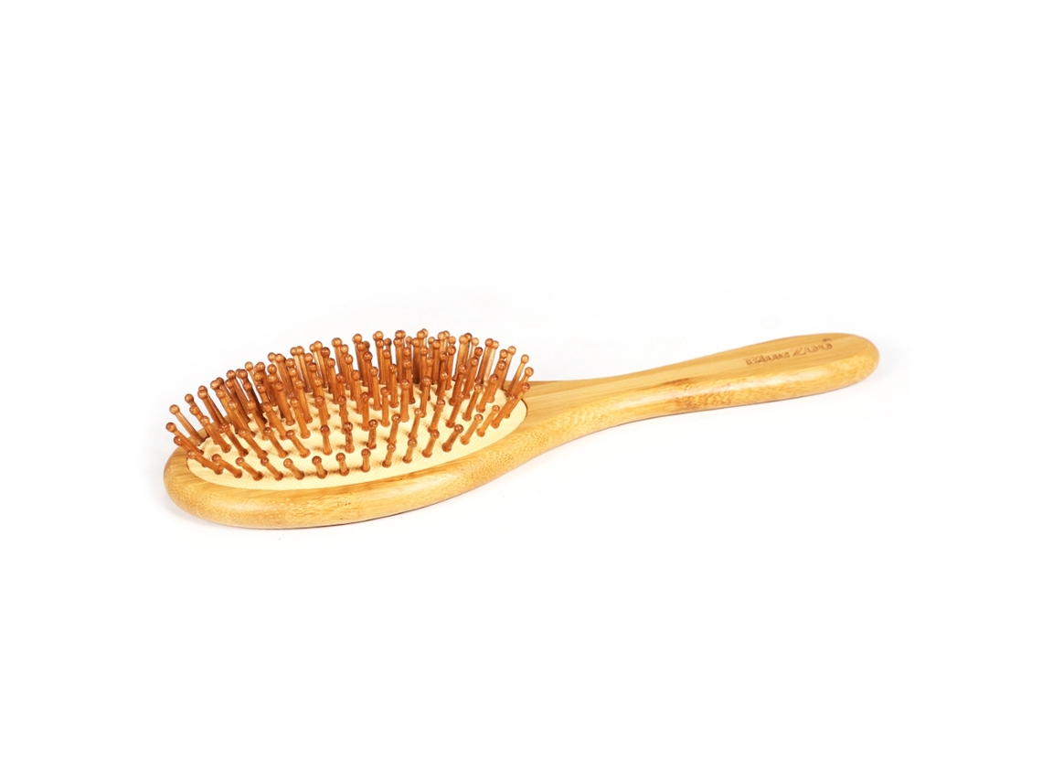 Kit De Pente De Madeira Antiestático Para Massagem Capilar Ferramentas De Massagem Cabeça