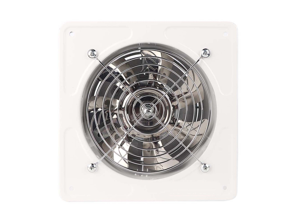 Ventilador de Exaustão de Parede 190mm 40w Baixo Ruído para Banheiro Cozinha Garagem | S/MARCA