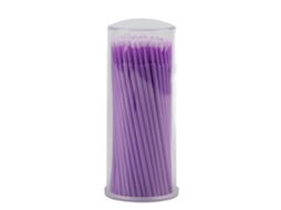 100pcs/pack Pincéis De Maquiagem Descartáveis Aplicadores De Extensão De Cílios Microbrush