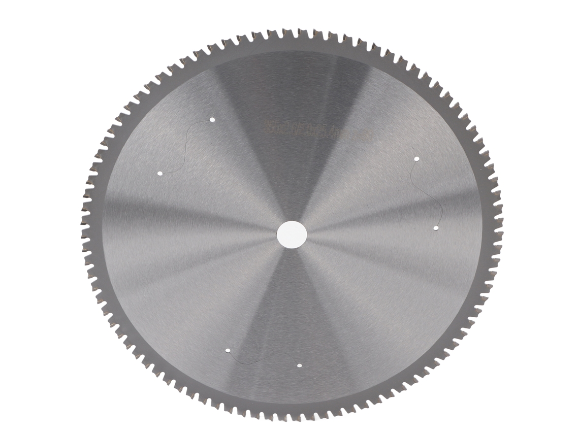 Lâmina de serra circular aço de alta velocidade 355mm 90 dentes para corte de ferro