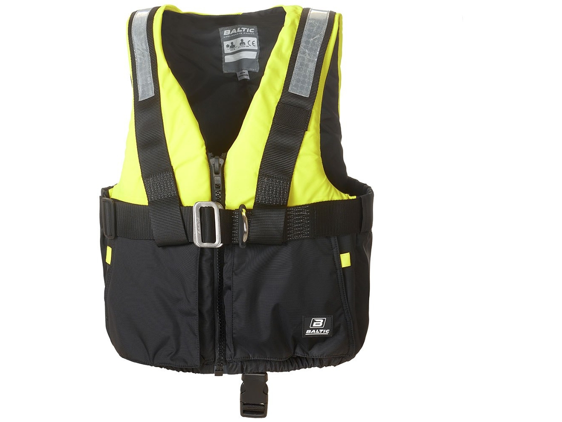 Colete Salva-Vidas Offshore Amarelo 70-90 kgbaltic