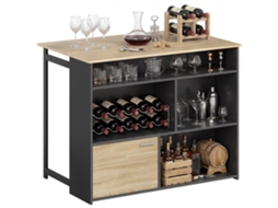 Conjunto de 2 Banquetas de Bar PONTOCASA com altura ajustável, encosto, apoio para os pés, brancas, dimensões 38,5x40x76,5-97,5 cm