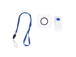 Localizador Inalámbrico para Cuidadores, Señal Potente, 38 Canciones, Botón SOS, Sistema de Alerta, 4 Niveles de Volumen con S/MARCA