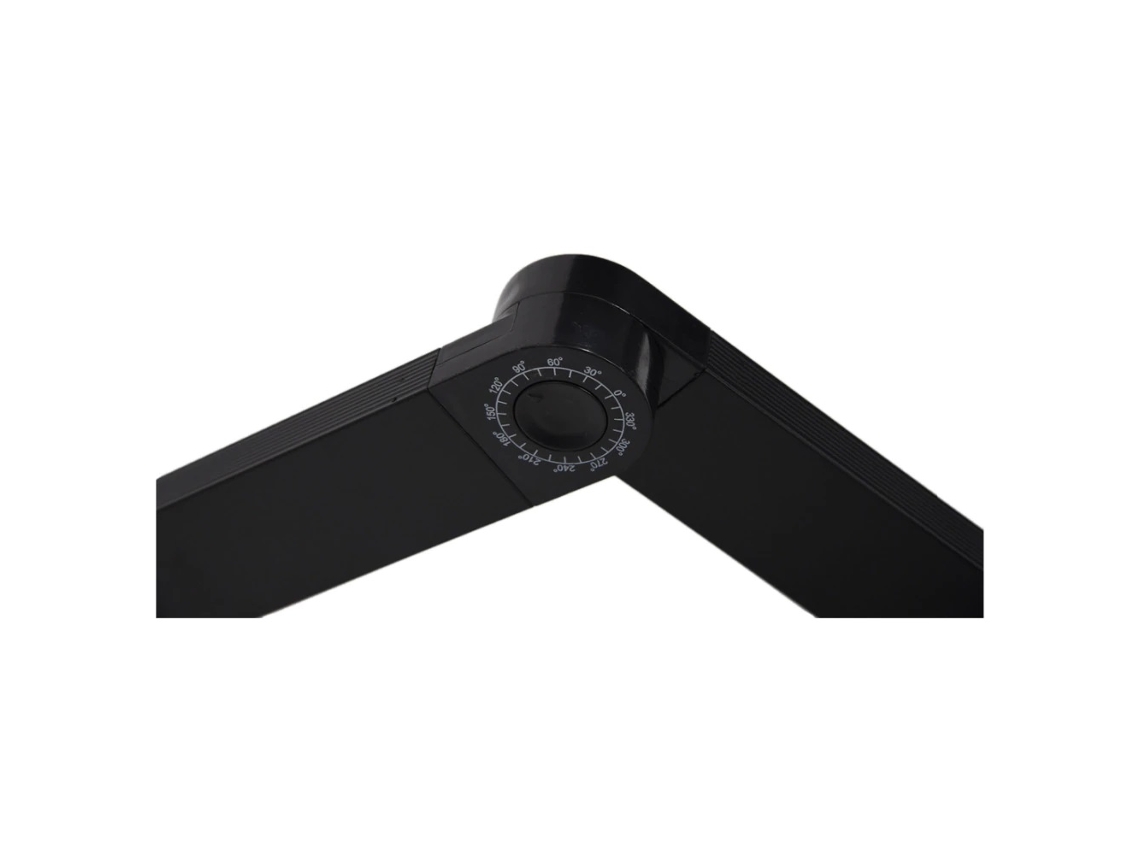 Suporte Para Notebook Yxd 1005 Portátil, Ergonômico, Com Mouse Pad, Em Preto E Rosa Luz Dourada