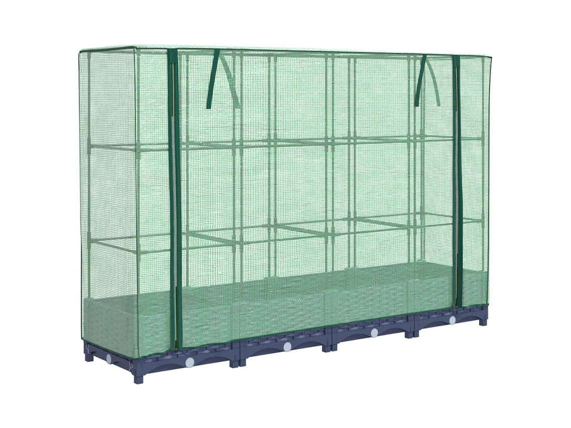 Canteiro elevado VIDAXL Polipropileno (160x40x123cm)
