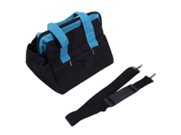 Bolsa De Ferramentas De Lona Com Cremalheira Larga E Correia Para Eletricistas E Carpinteiros 14 Polegadas