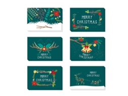 Cartões De Natal, , Cartões Com Padrões, Cartões De Felicitações De Natal Aquaforge