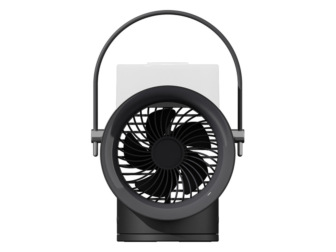 Ventilador Portátil de Mão Usb Recarregável com Nebulizador Aromaterapia Luz Noturna 3 Velocidades | S/MARCA