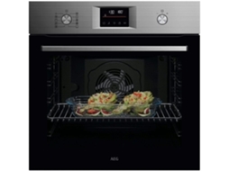 Forno AEG Multifunções TU5PB43SM SurroundCook® (Outlet Grade B - 72 L - 59.6 cm - Pirolítico - 