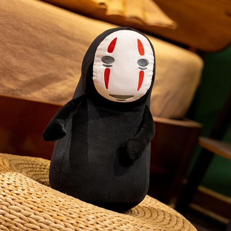 Pelúcia do Personagem Sem Rosto, do Anime. Decoração para Casa. MDUG (estilo A, 30 Cm)