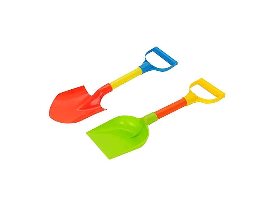 Conjunto De 2 Pás Neve Infantis Plástico Para Praia, Inverno E Atividades Ao Ar Livre. -aquaforge