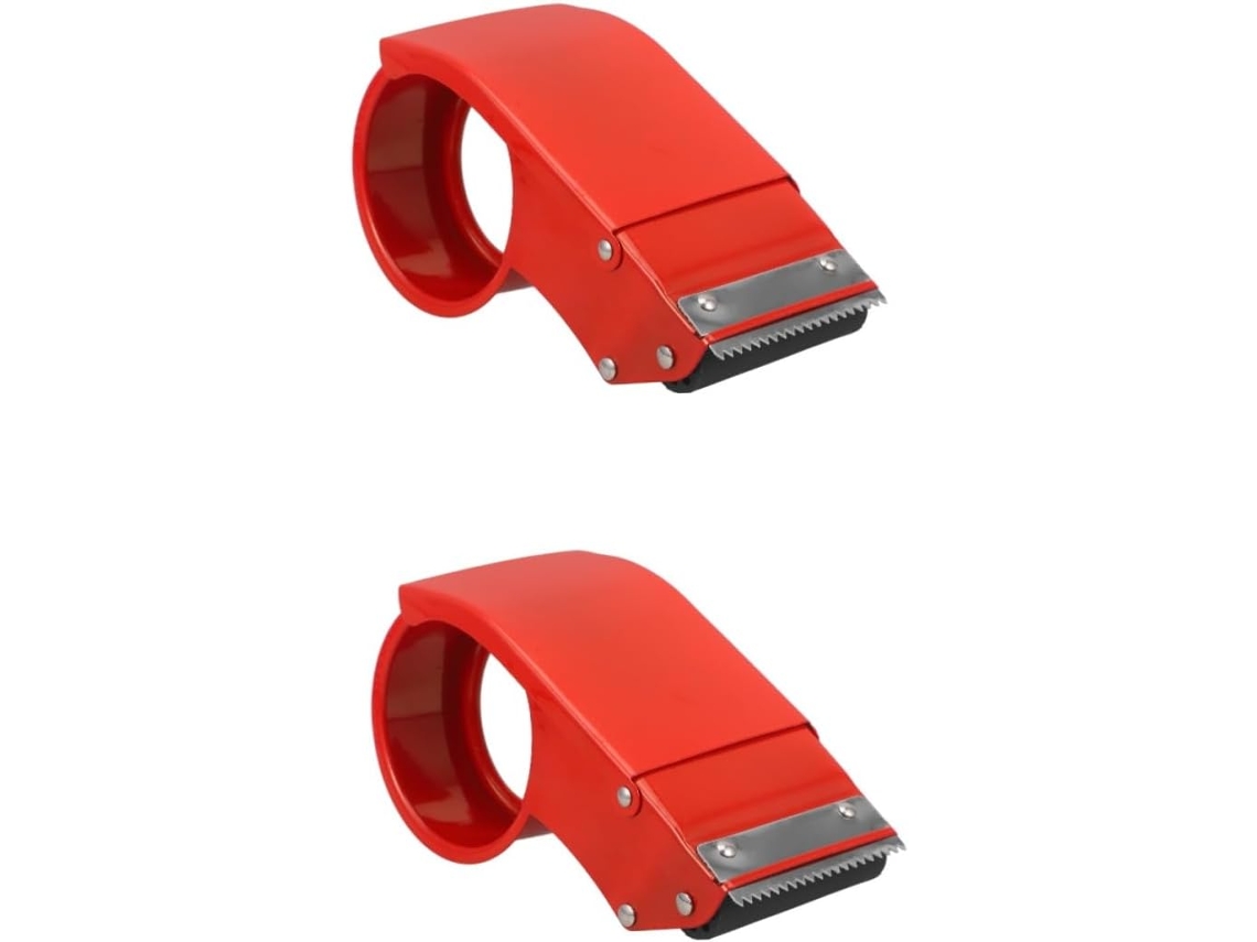 Dispensadores De Fita Adesiva Móveis, Dispensador Para Mini Escritório, Porta-fita, Vermelho.