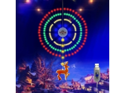 2026 luces de Navidad En Forma de Fuegos Artificiales, Impermeables Ip65, 8 Modos de Iluminación, Decoración Colgante Festiva