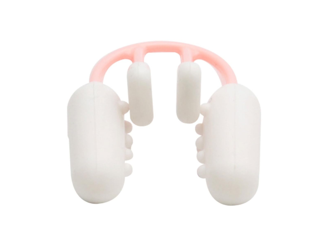 Clipe Modelador de Nariz em Abs Branco com Função Lifting Nasal para Mulheres e Meninas, CHABERLU