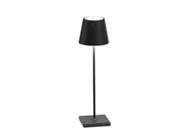 Luminária de Mesa Led com Toque Ajustável Preto 3W