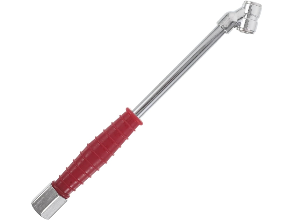 Bico De Enchimento De Pneus De Carro Vermelho