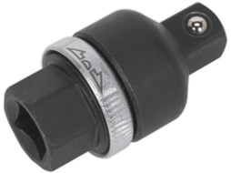 Adaptador De Catraca Ak737 Com Encaixe Quadrado De 1/2" Preto