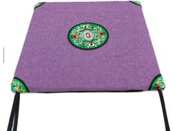 Almofadas Para Cadeiras Em Estilo Chinês, Almofadas Para Cadeiras Bordadas Com Laços Chineses, Almofadas Para Cadeiras