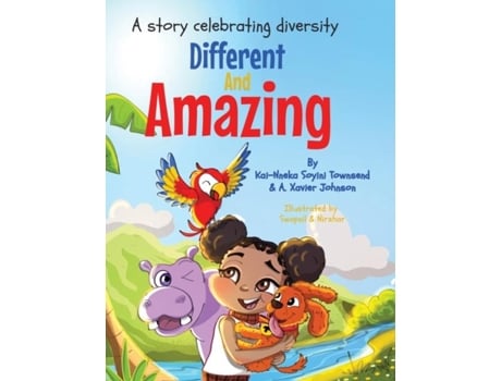 Livro Different And Amazing De Townsend, Kai-nneka Et Al. (inglês)