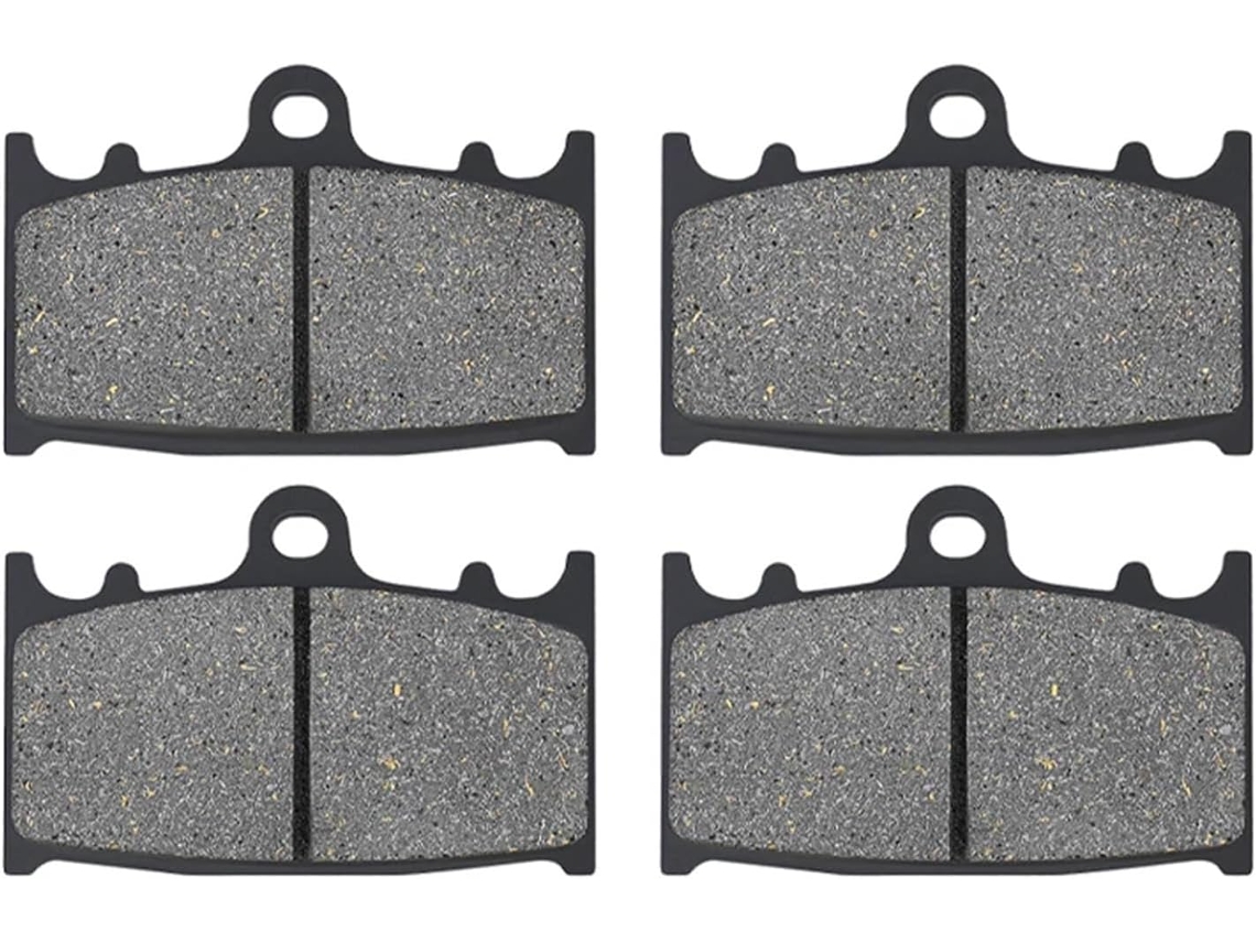 Pastilhas de Freio Universais Kit Dianteiras e Traseiras Peças para Design Aprimora Conforto: Reduz Ruído