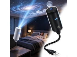 Projetor de estrelas HD Plug and Play, luz noturna holográfica 5D