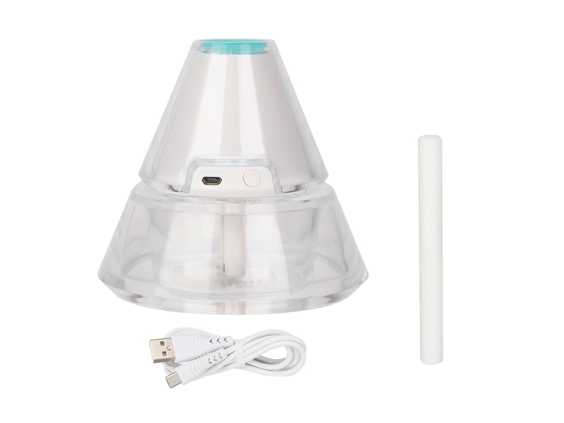Umidificador Compacto Laxiscreed Usb Com Luz Noturna, Ideal Para Escritório E Uso Portátil