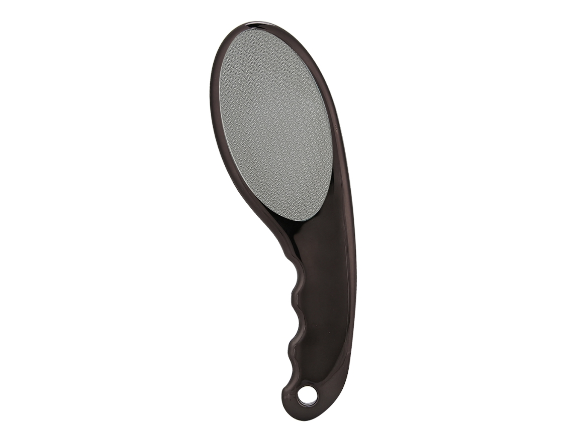 Arquivo De Polimento De Vidro Profissional Para Unhas Com Remoção De Calos E Cutículas - Manicure E Pedicure - Preto