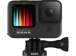 Action Cam GOPRO HERO 9 (5K - 20 MP - Wi-Fi e Bluetooth)